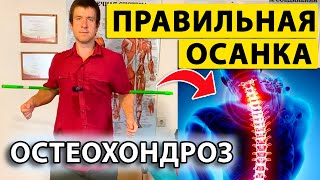🔥 Лучший комплекс при остеохондрозе шейного и грудного отдела позвоночника – результат через неделю