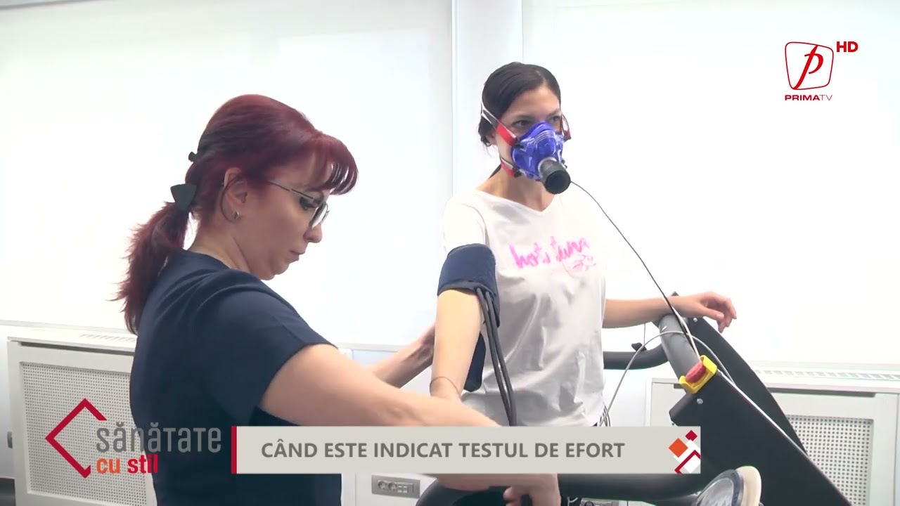 Sănătate cu stil - Când este indicat testul de efort