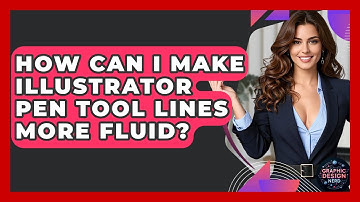 How Can I Make Illustrator Pen Tool Lines More Fluid? - Graphic Design Nerd
