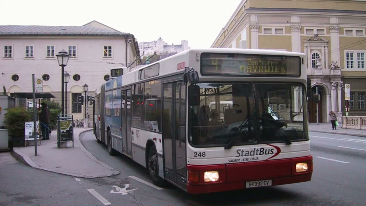 Ansagen der Linie 4 (2017) | Obus Salzburg
