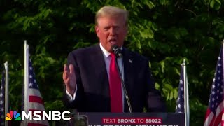 Donald Trump attempts to court voters of color in the Bronx