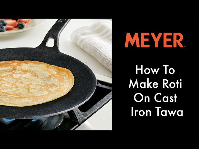 Best Iron Tawa For Roti: Cookware For Indian Food - PotsandPans India