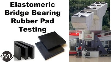 Elastomeric Bridge Bearing Rubber Pad Testing ||Maawa World||