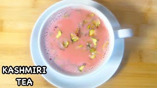KASHMIRI CHAI - How to make Kashmiri Chai - Pink Tea recipe #chai #tea