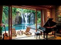 ☕ Kyushu Inspired Jazz Music Coffee Lounge | 3+ Hours of Calm Relaxing Music 九州の滝 Vol.132