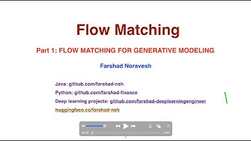Part1: flow matching for generative modeling