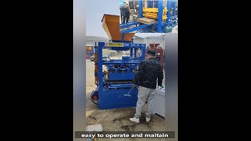 4 24 semi automatic  block brick making machine