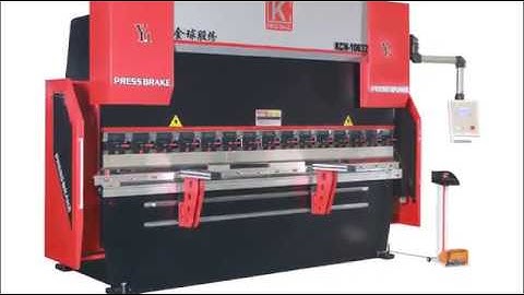 KingBall  Electrohydraulic Synchronous CNC Press Brake 4+1 axis KCN-10032 with CT8 controller