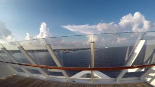 Disney Fantasy timelapse from suite 12000