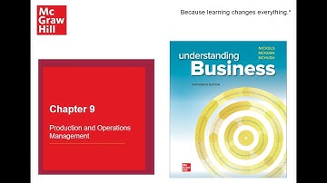 Chapter 9 Production and Operations Management