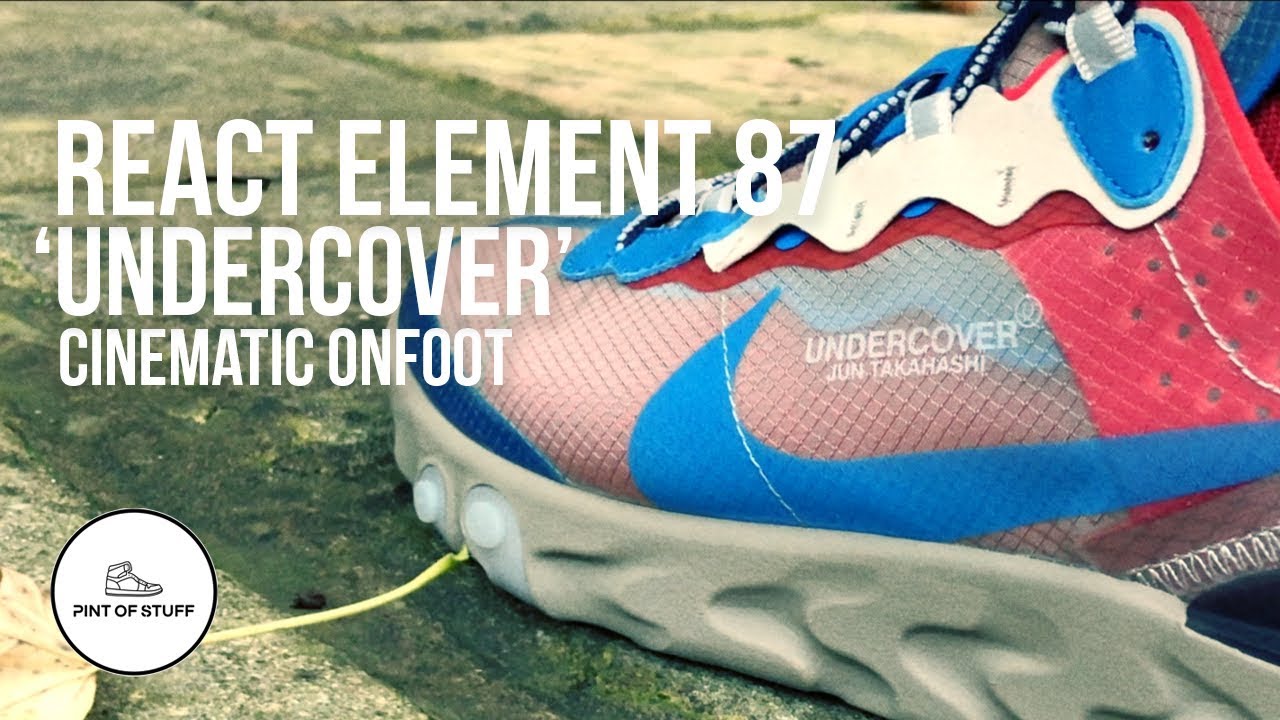 UNDERCOVER Reveals Nike React Element 87 Collaboration