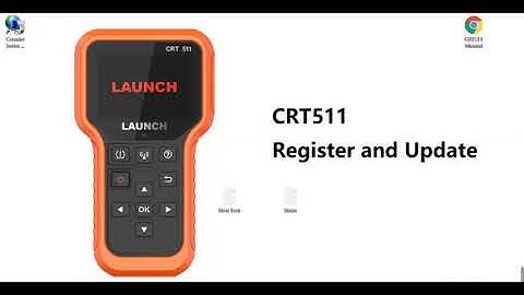 Launch CRT5011E TPMS Sensor Program Tool for Register and Update