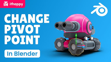 Change Pivot Point in Blender - Tutorial by #ithappy