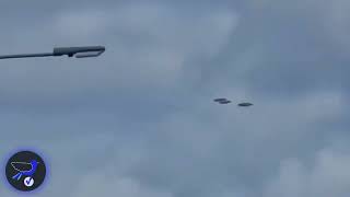 Три НЛО пролетели над городом в Мельбурне, Австралия, март 2022