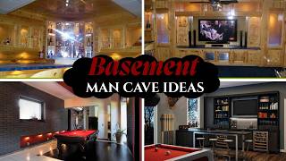 101+ Epic Basement Man Cave Ideas on Budget 2026 – Small Bar, Hunter Themes & Wet Bar Designs