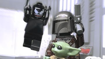 Lego Star Wars Stop Motion Film: The Mandalorian vs Venom