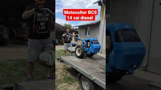 Motocultor BCS 14 cai diesel - livrare la domiciliu