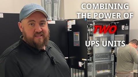 Paralleling Two UPS Systems