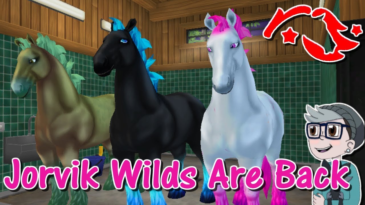 THE JORVIK WILD HORSES ARE BACK StarStable Updates YouTube