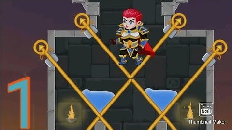 Hero Rescue : Gameplay Walkthrough Part 1 :Level 1 to 20 : HD (Android, iOS)