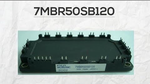 Fuji Electric IGBT Module 7MBR50SB120