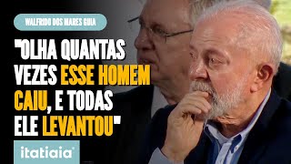 LULA CHORA AO OUVIR RELATO DE MARES GUIA SOBRE SUA 'RESILIÊNCIA POLÍTICA'