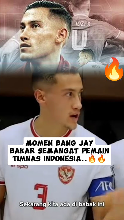 Bikin Merinding! Momen Kapten Timnas Jay Idzes Bakar Semangat Rekannya || #shorts  #timnasindonesia