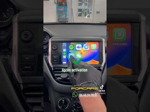 Activation CarPlay sur