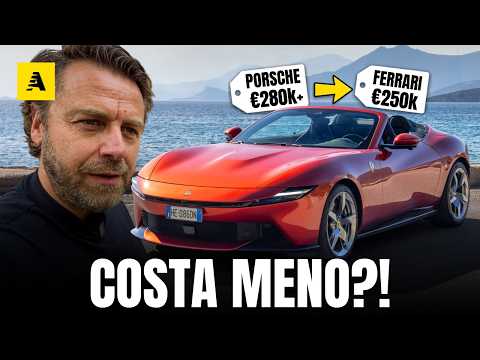 Video Ferrari Amalfi SPIDER En plein air con un V8 fotonico…