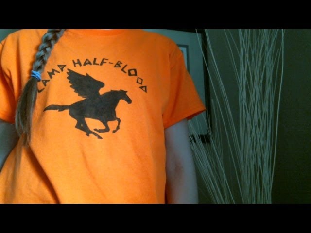 DIY Camp Half Blood T-Shirt • Heather Handmade