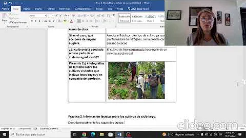 Componente Practico Cultivo Clima Medio. Gloria Du...