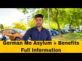 Germany asylum full information and benefits German kemp German azil