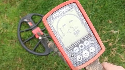Minelab Equinox - Pinpointing using the wiggle technique