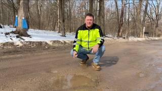 A Challenge Across Michigan: Gravel Road Conditions During Freeze-Thaw