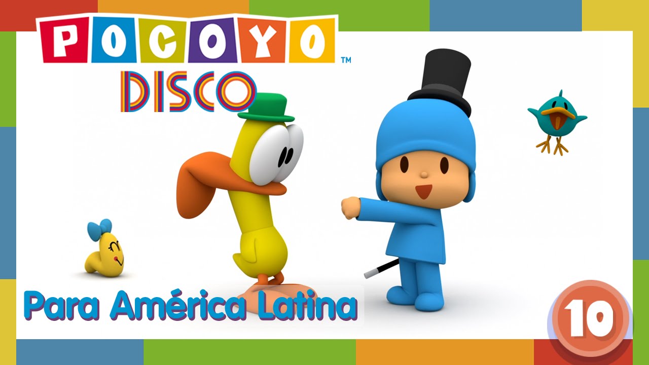 🎶 POCOYÓ DISCO LATINO 1x10 - El cabaret mágico CANCIONES INFANTILES, CARICATURAS y DIBUJOS ANIMADOS