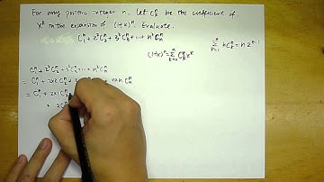 Binomial Expansion -- Compare Coefficient (Part  3 of 3)