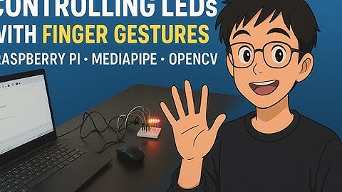 Hand Gesture LED Control with Raspberry Pi | Image Processing Tutorial