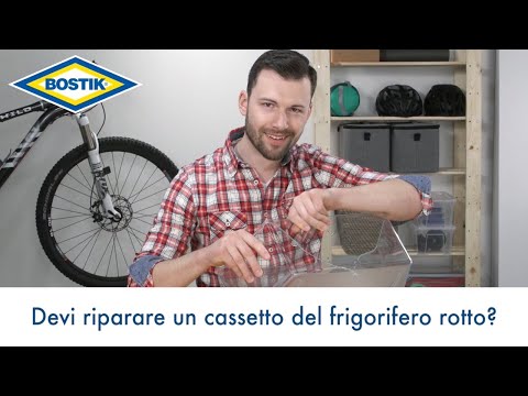 Come riparare il cassetto del frigorifero con Bostik Super 3D Filler 