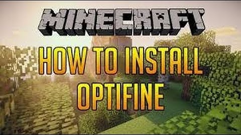 how to install optifine 1.5.2 mac