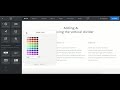 Add and remove vertical divider
