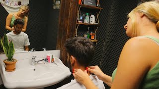 [ASMR ECE] Barber Massage ?‍️ Positive Energy To Relax In This Video