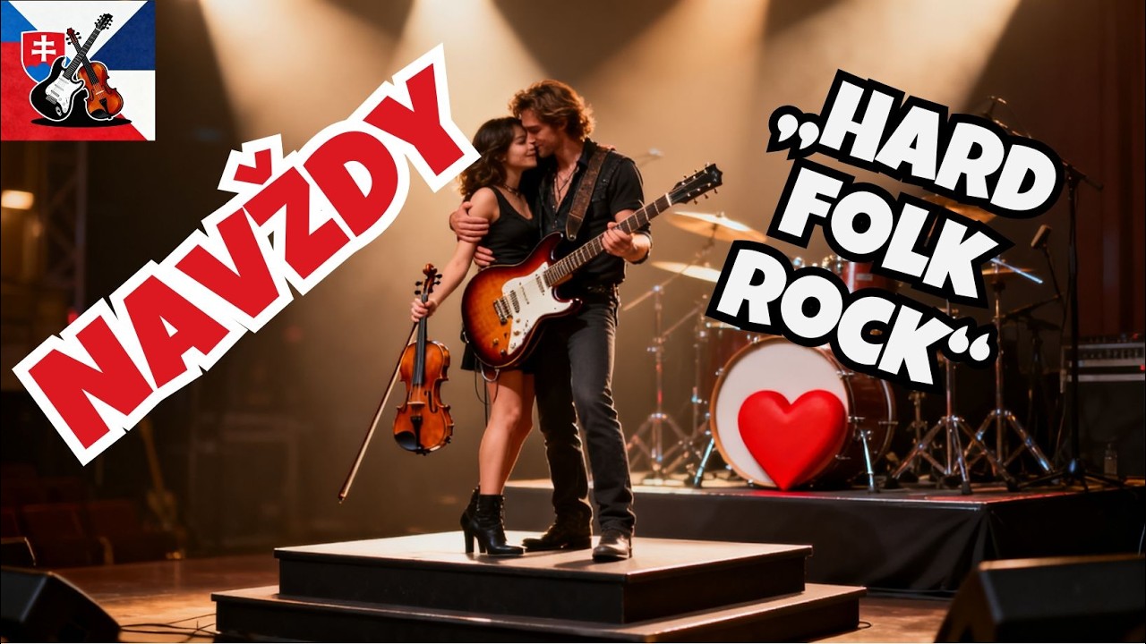 NAVŽDY | Hard Rock Folk Love Song 🔥🎸🎻 | Original AI Song