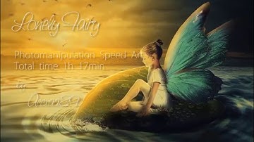 Lonely Fairy  (Photomanipulation Speed Art)