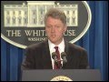 President Clinton's Remarks Re: The OKC Bombing (1995)