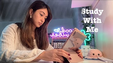 Study With Me Live Stream 5 hours (60/10)