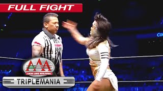 Lady Shani Vs Faby Apache: MÁSCARA VS CABELLERA | Triplemanía XXVI | Lucha Libre AAA Worldwide