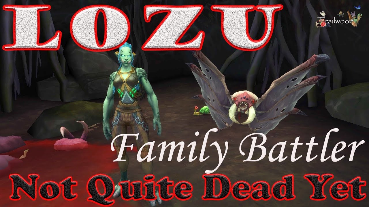Family Battler Trainer Lozu and the Not Quite Dead Yet Strategy
