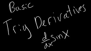 Basic Trig Derivatives | Super Fast Maths