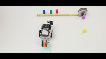 Distance-controlled cyber:bot with  Feedback 360 Servos and Gripper 3.0