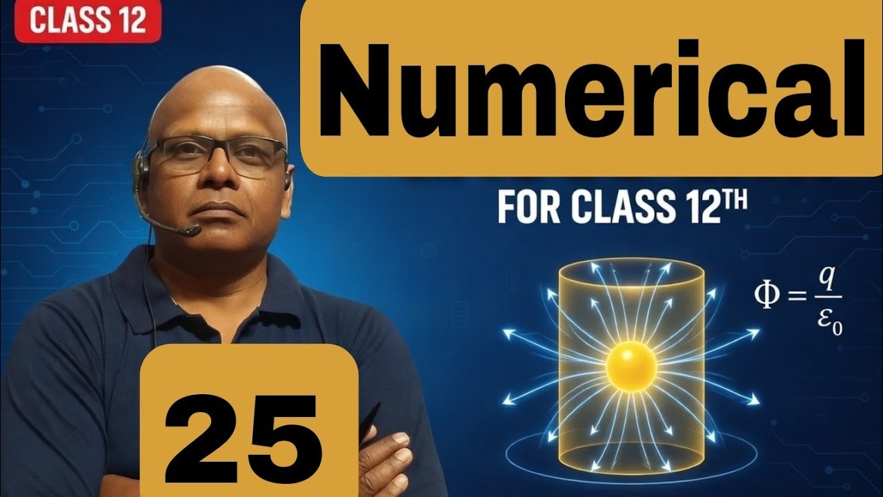 Class 12th||physics|| chapter 1|| electric charge and field|| numerical 